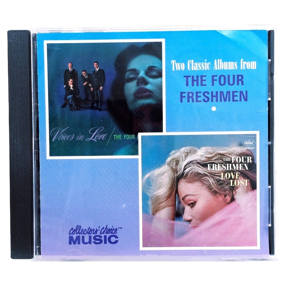 Four Freshmen CCM-052-2 Collectors Choice Classic Albums CD Jazz Pop Vocals EUC